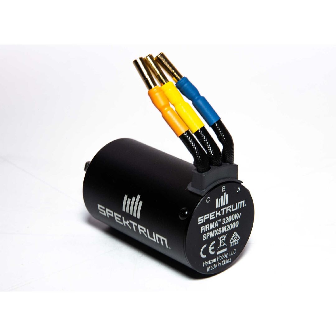 Spektrum Firma 3660 3200Kv 4-Pole Brushless Motor: 5mm