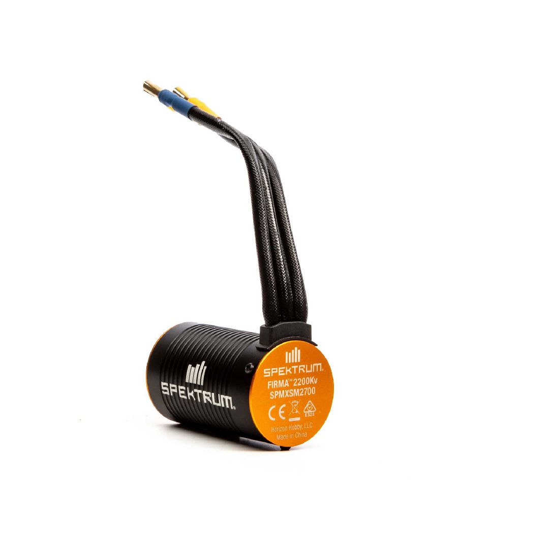 Spektrum Firma 3660 2200Kv 4-Pole Brushless Motor: 5mm