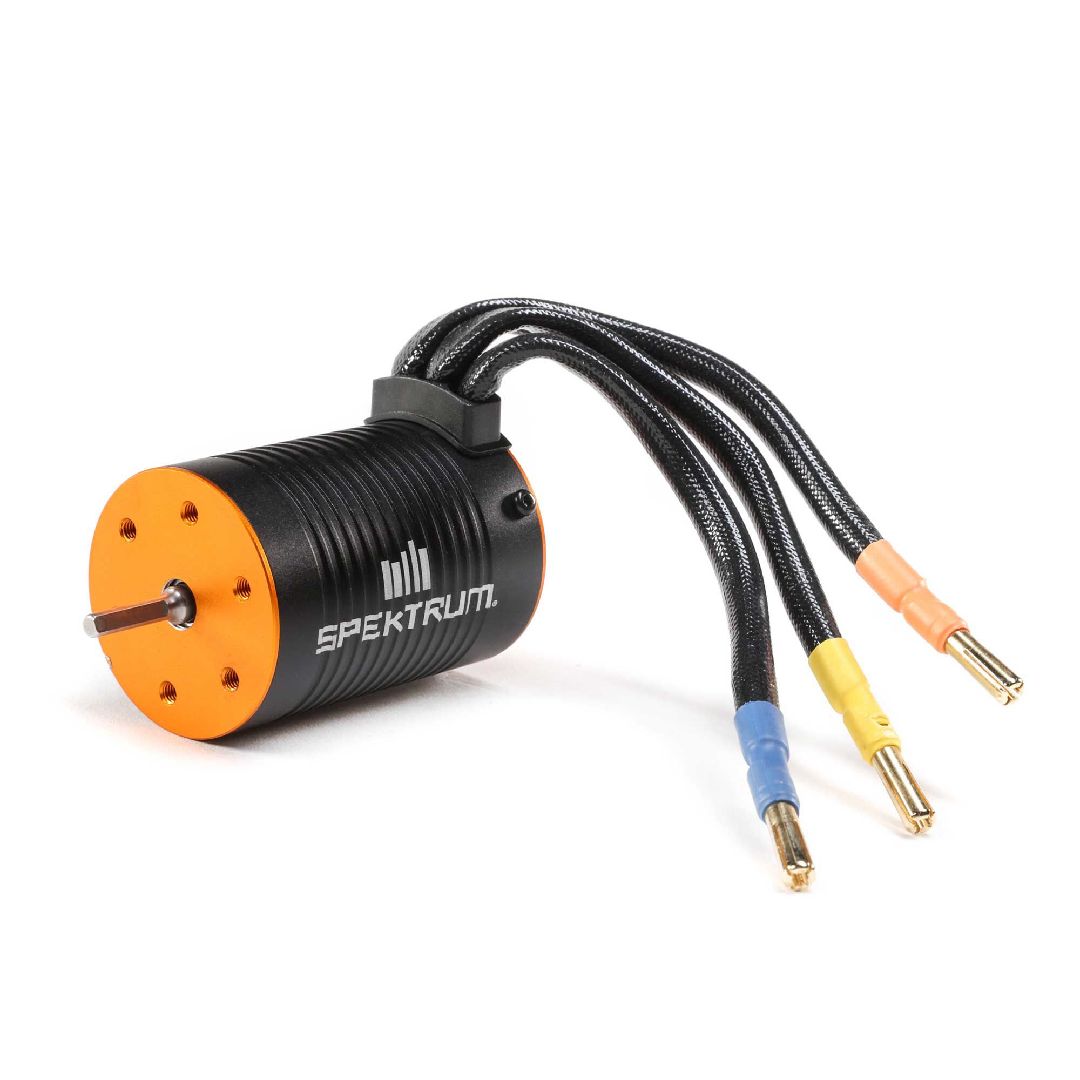Spektrum Firma 3652 6500Kv 4-Pole Brushless Motor: 3.175mm