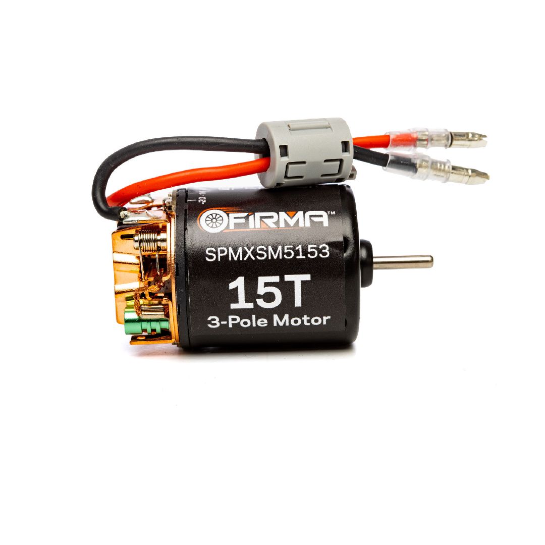 Spektrum Firma 15T Rebuildable 3 Pole Brushed Motor