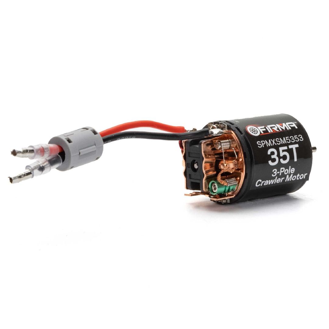 Spektrum Firma 35T Rebuildable 3 Pole Brushed Crawler Motor