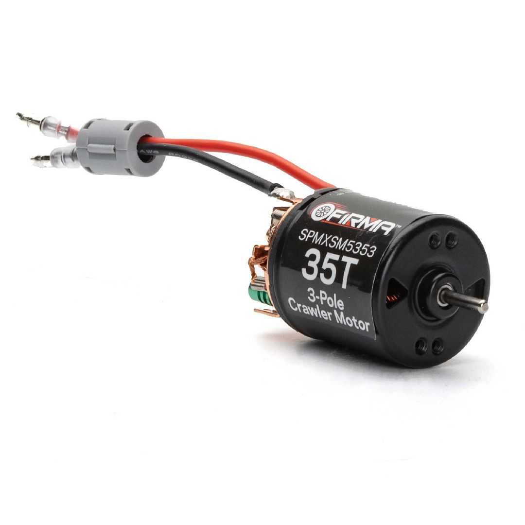 Spektrum Firma 35T Rebuildable 3 Pole Brushed Crawler Motor