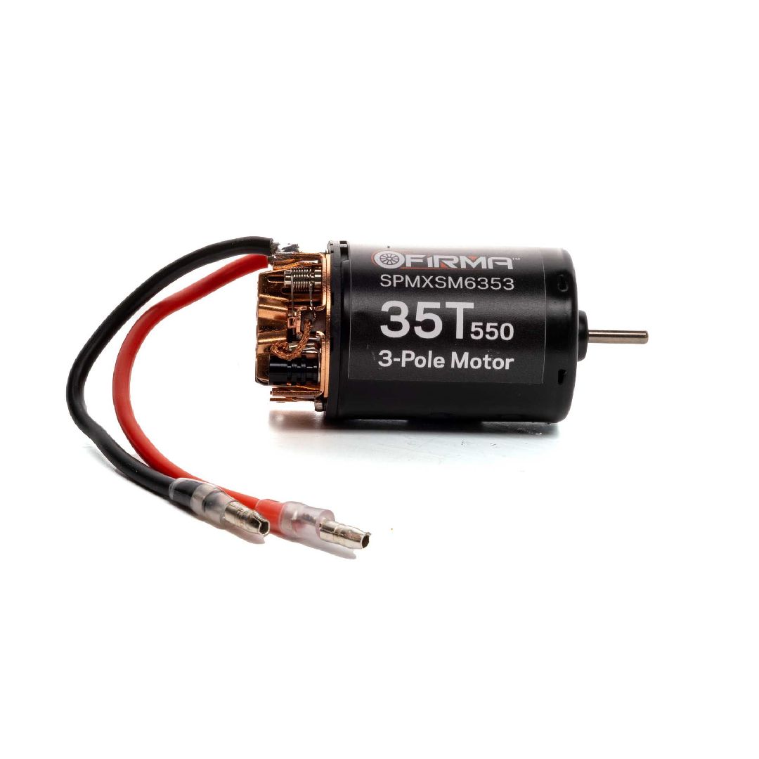 Spektrum Firma 35T Rebuildable 550 3 Pole Brushed Motor
