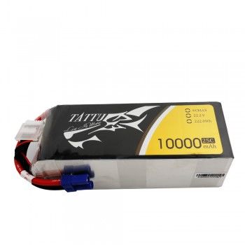 Tattu - 736 - 10000mAh 22.2V 25C 6S Lipo Battery Pack with EC5 for UAV Drone 177x56x66mm