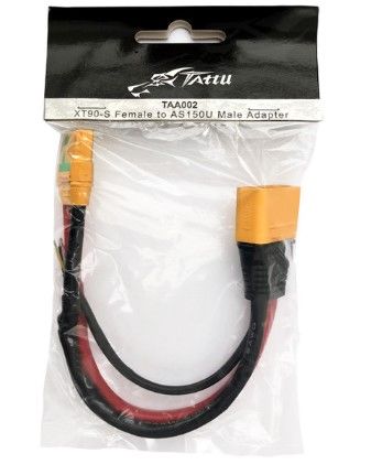 Tattu XT90-S Female to AS150U Male Adapter