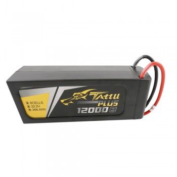 Tattu Plus 2.0 - 531 - 12000mAh 22.2V 15C 6S1P Smart Lipo Battery Pack with EC5 Plug 202x76x61mm