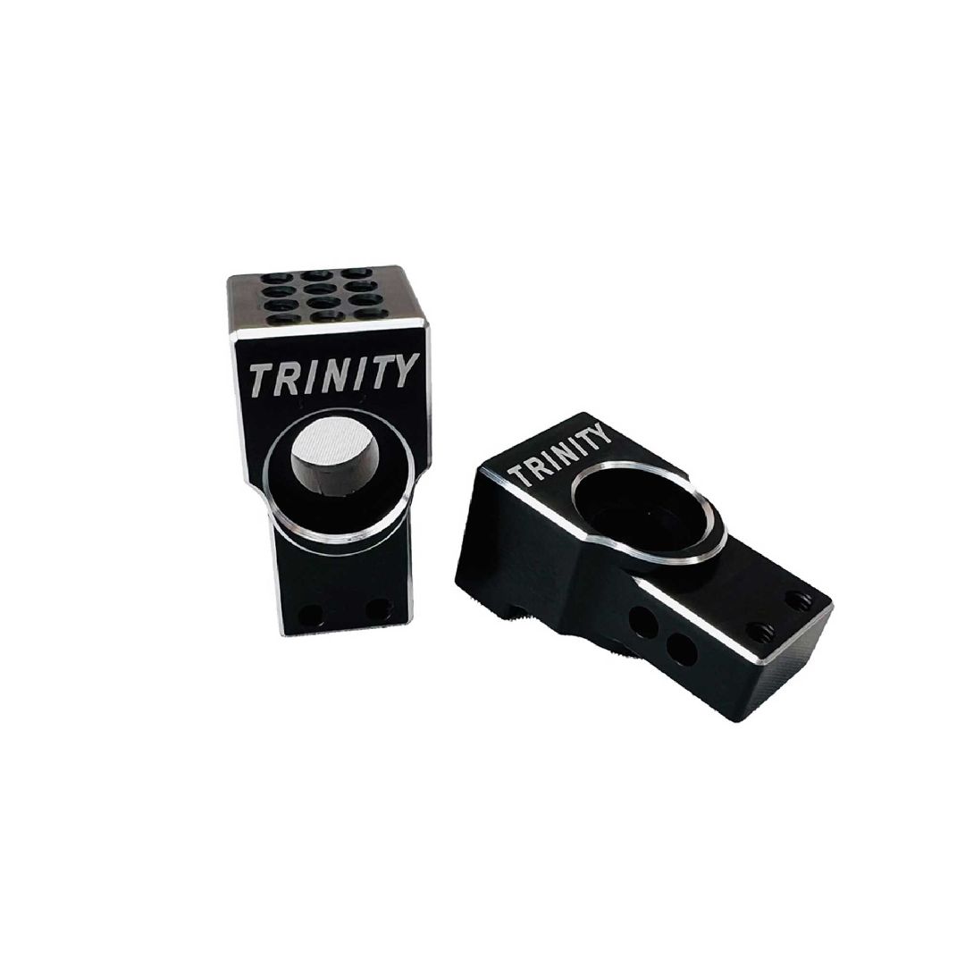 Trinity Aluminum Rear Hubs for Custom Works Outlaw