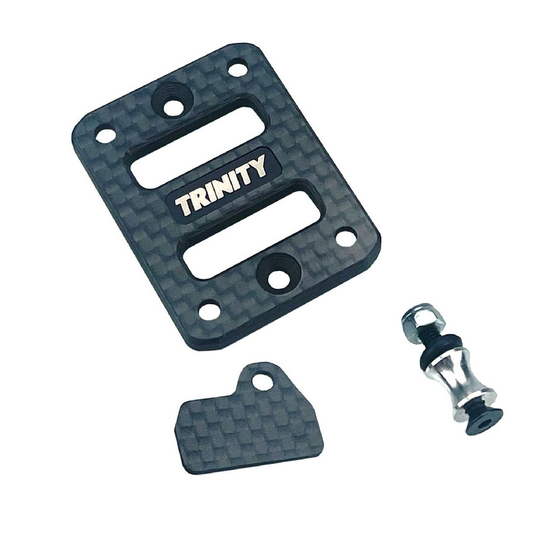 Trinity TLR XE 2.0 Center Diff Plate and wire guard