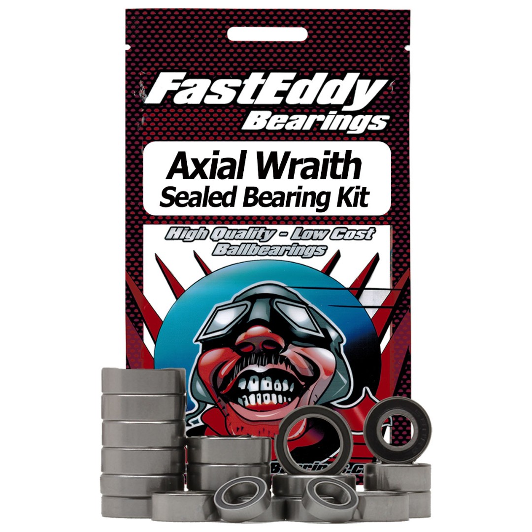 Fast Eddy Axial Wraith Sealed Bearing Kit - Click Image to Close