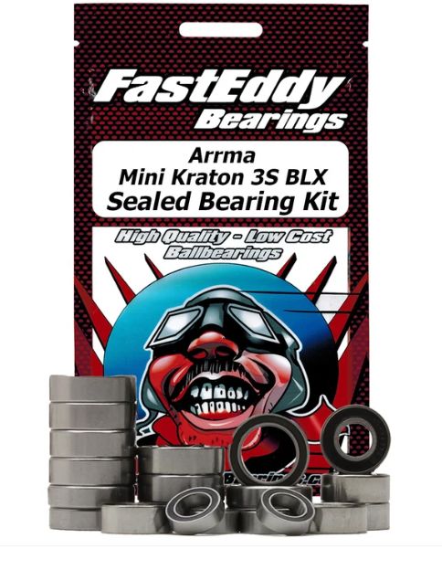 Fast Eddy Arrma Mini Kraton 3S BLX Sealed Bearing Kit