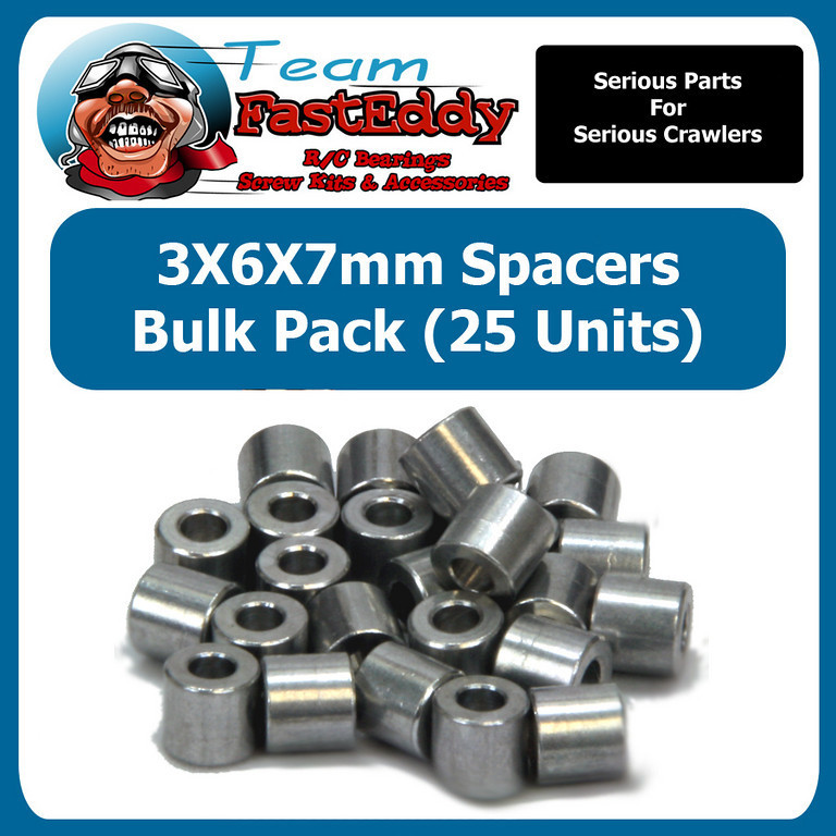 Fast Eddy 3x6x7 Spacers (25)