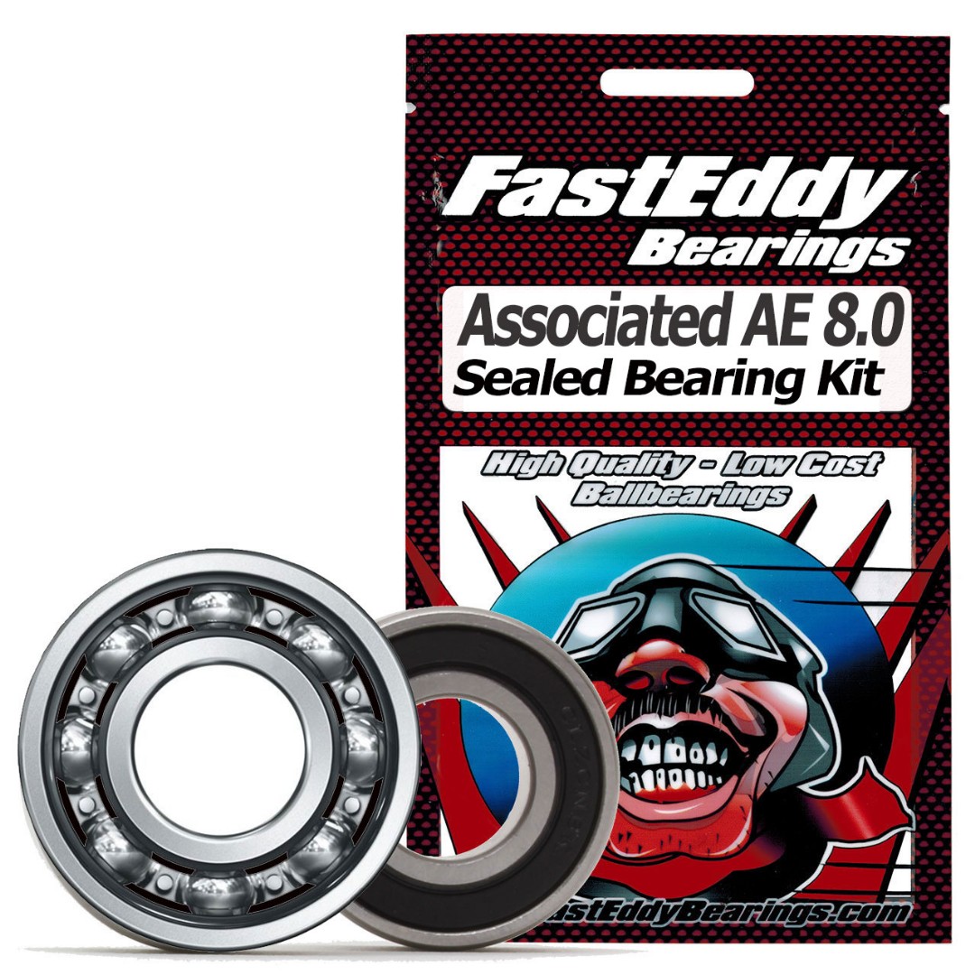 Fast Eddy Team Associated AE 8.0 Sealed Bearing Kit