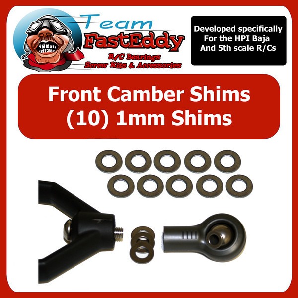 Fast Eddy Front Camber Shims HPI Baja