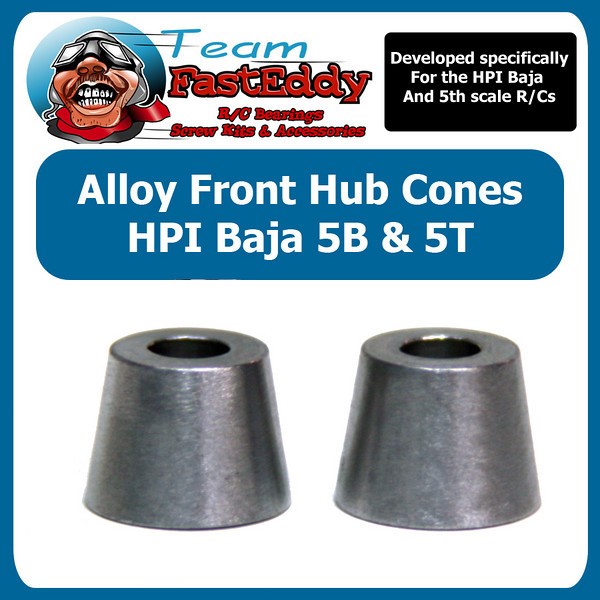 Fast Eddy Front Hub Cone Alloy - Click Image to Close