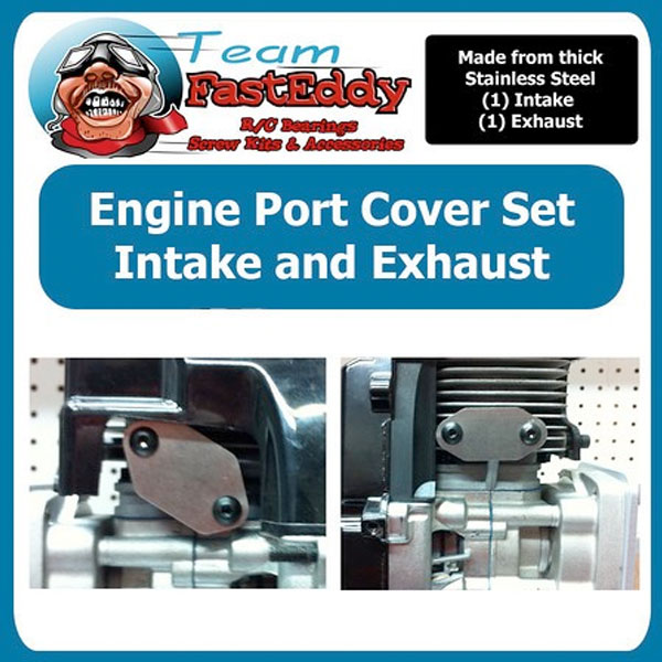 Fast Eddy Engine Port cover set - Click Image to Close