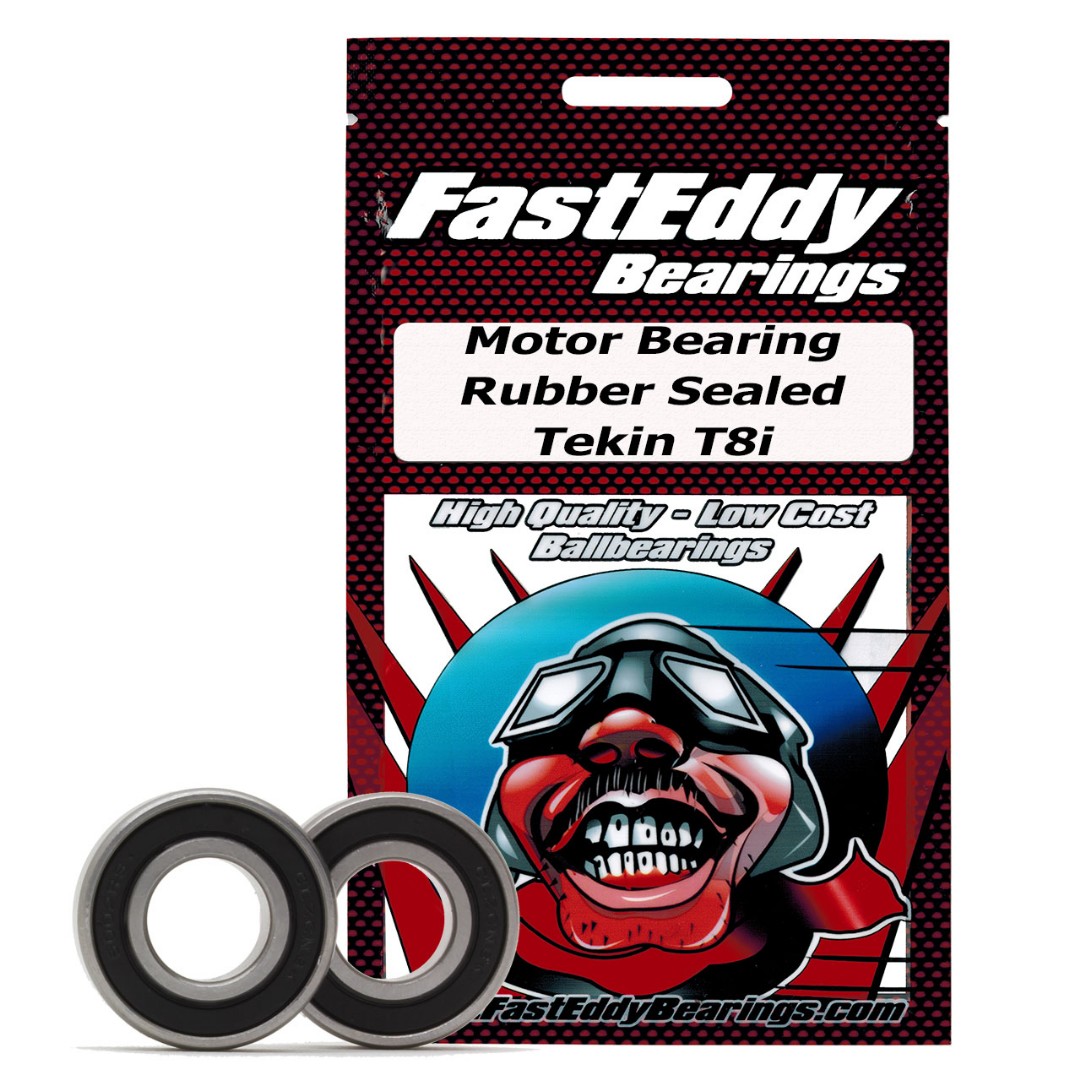 Fast Eddy Tekin T8i Rubber Sealed Bearing Kit - Click Image to Close