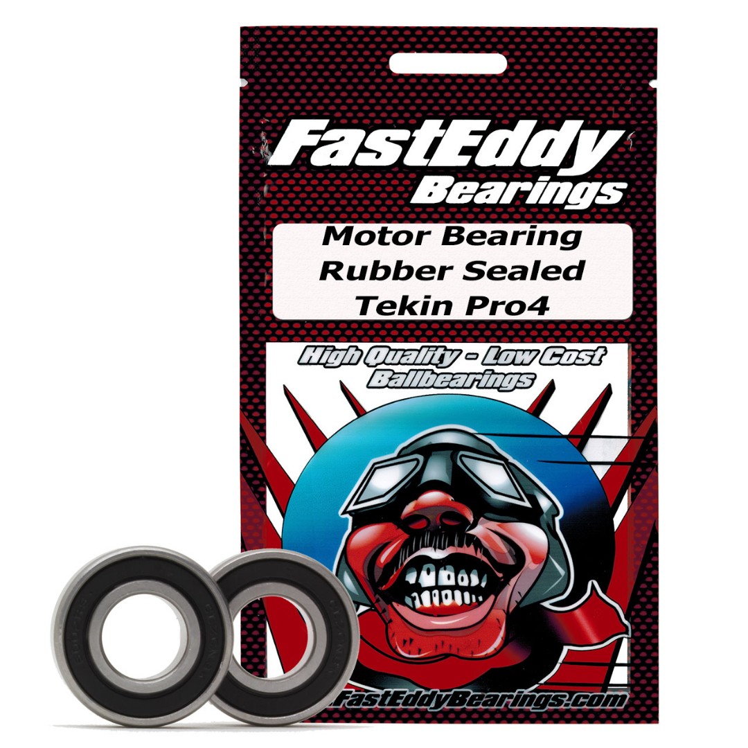 Fast Eddy Tekin Pro4 Rubber Sealed Bearing Kit - Click Image to Close