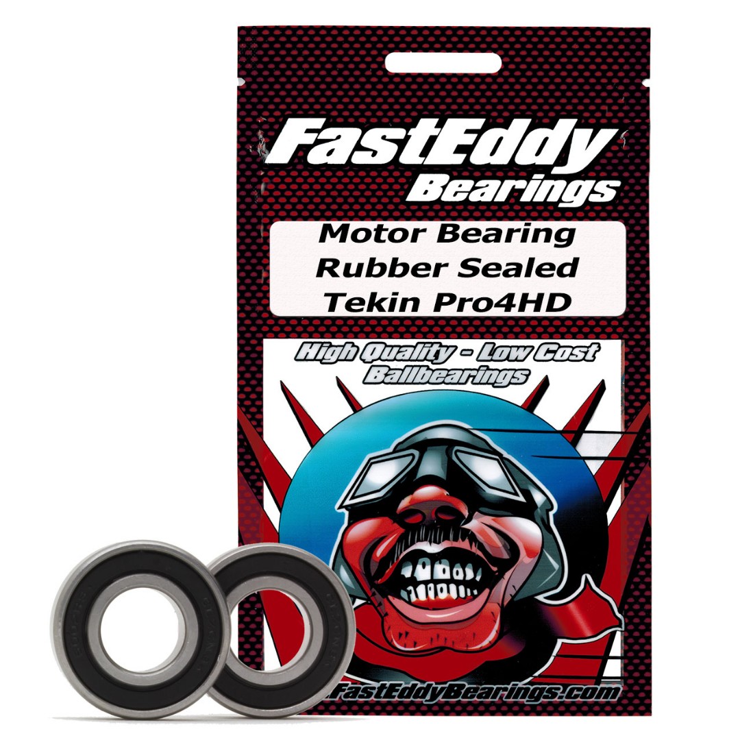 Fast Eddy Tekin Pro4HD Rubber Sealed Bearing Kit - Click Image to Close