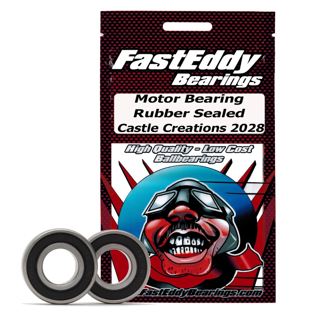 Fast Eddy Castle Creations 2028 Rubber Sealed Bearing Kit