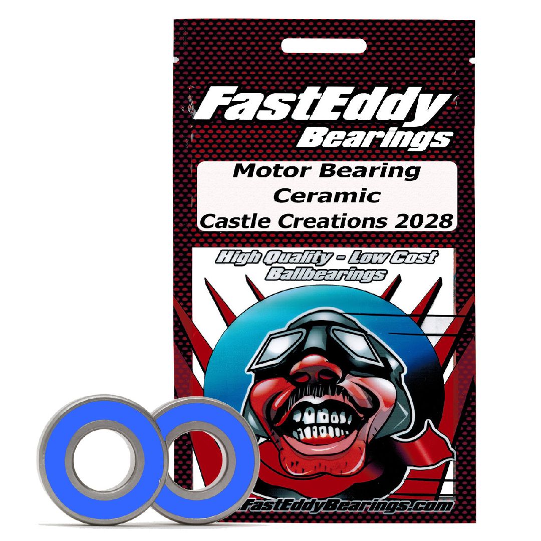 Fast Eddy Castle Creations 2028 Ceramic Rubber Sealed BearingKit