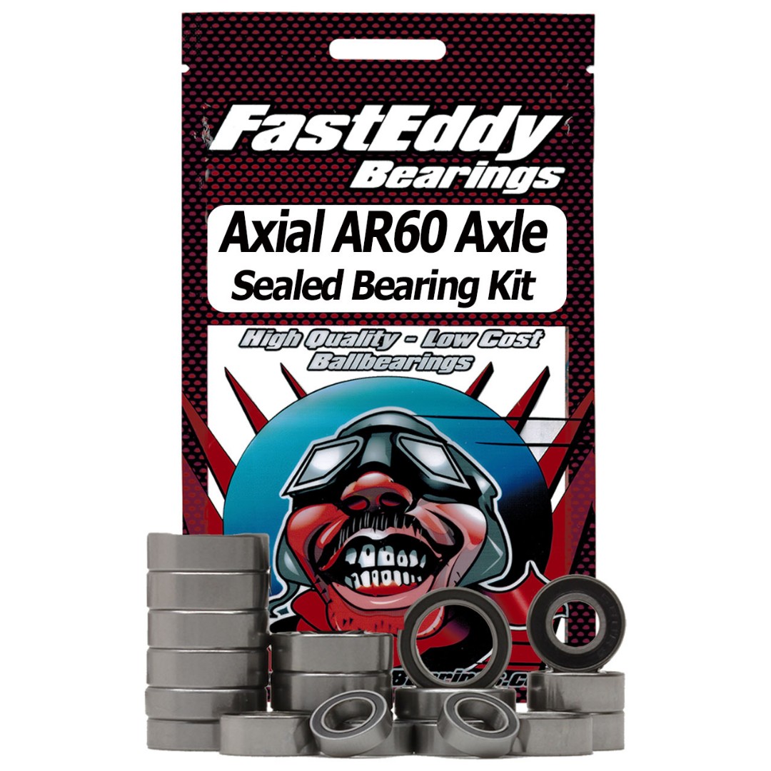 Fast Eddy Axial AR60 Axle Sealed Bearing Kit (Single Axle Set) - Click Image to Close