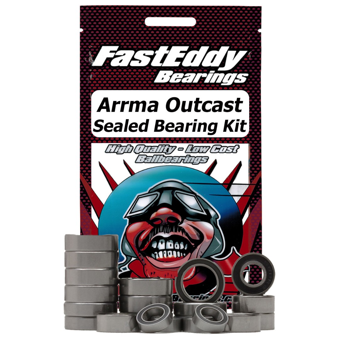 Fast Eddy Arrma Outcast Sealed Bearing Kit - Click Image to Close