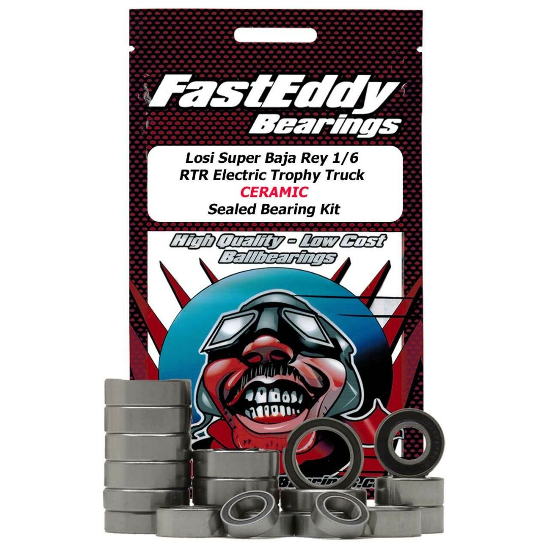 Fast Eddy Losi Super Baja Rey 1/6 RTR Electric Trophy Truck CERAMIC Sealed Bearing Kit