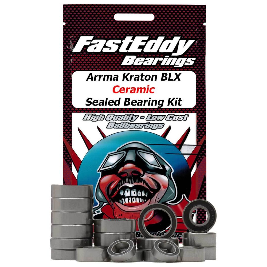 Fast Eddy Arrma Kraton BLX Ceramic Sealed Bearing Kit - Click Image to Close