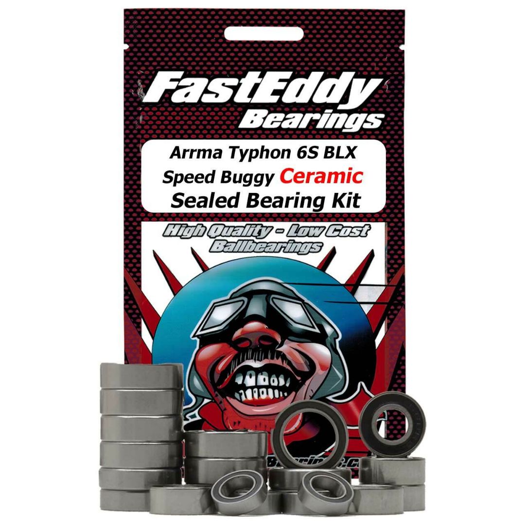 Fast Eddy Arrma Typhon 6S BLX 2016 Ceramic Sealed Bearing Kit