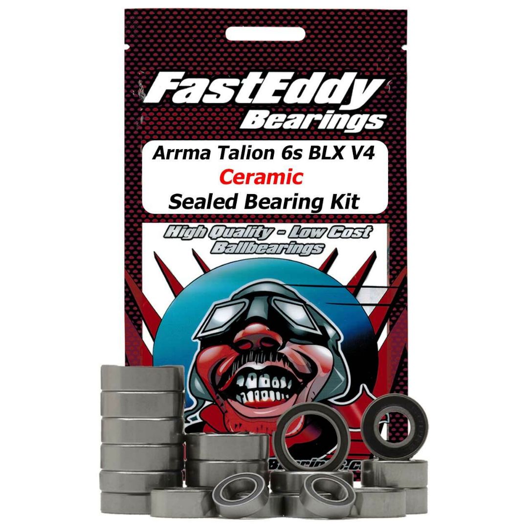 Fast Eddy Arrma Talion 6S BLX V4 Ceramic Sealed Bearing Kit - Click Image to Close