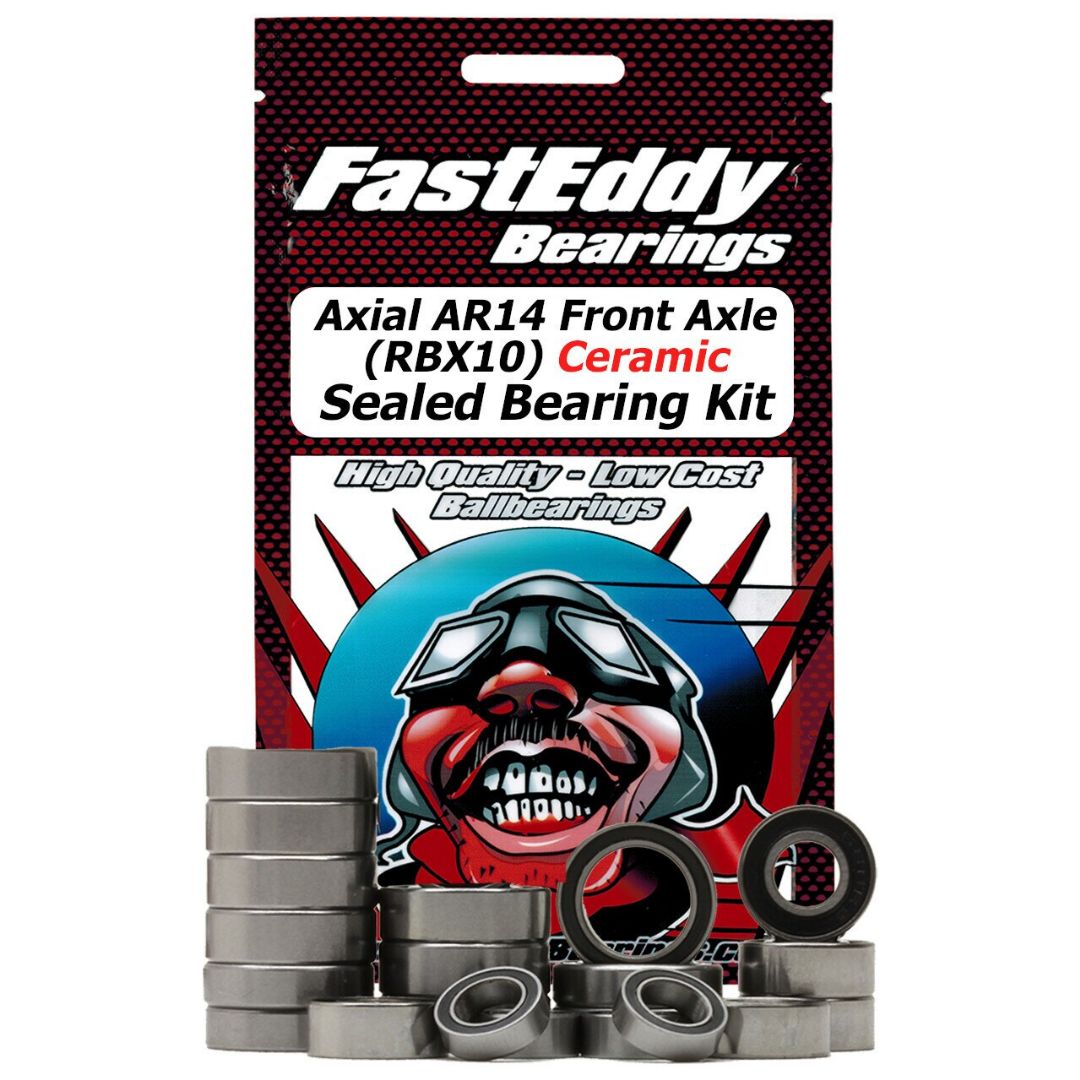 Fast Eddy Axial AR14 Front Axle (RBX10) Ceramic Sealed Bearing Kit