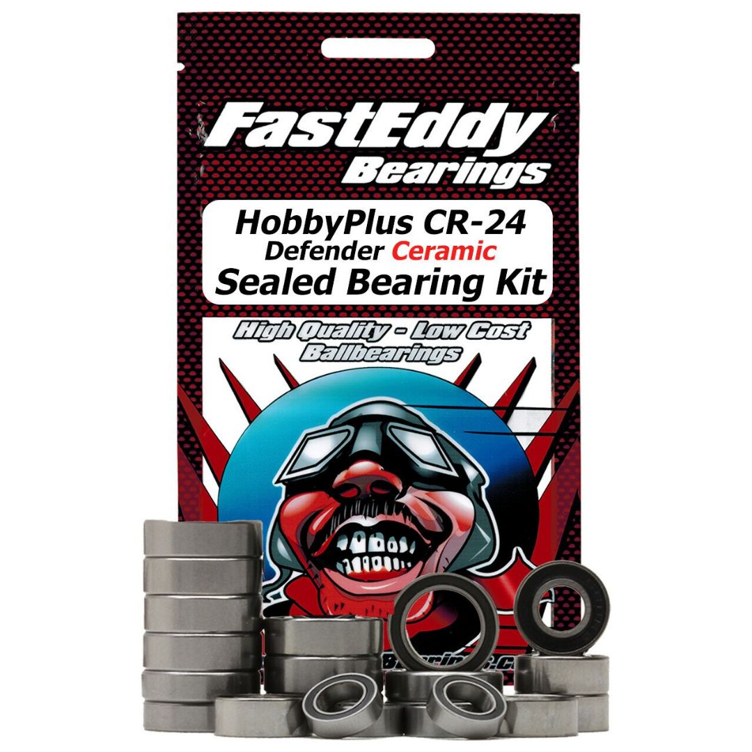 Fast Eddy HobbyPlus CR-24 Defender Ceramic Sealed Bearing Kit