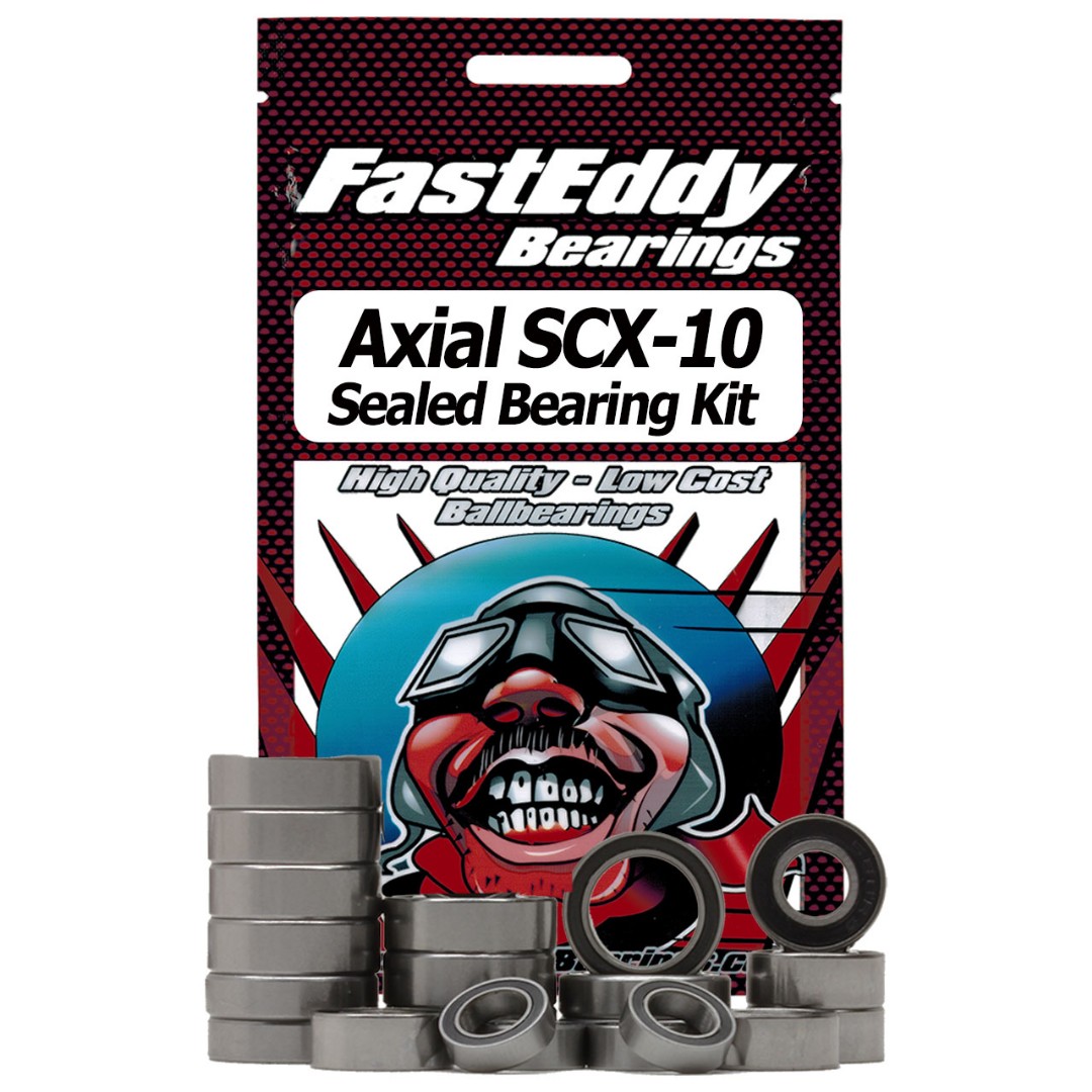 Fast Eddy Axial SCX10 Sealed Bearing Kit - Click Image to Close