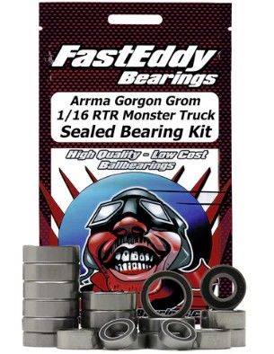 Fast Eddy Arrma Gorgon Grom 1/16 Sealed Bearing Kit