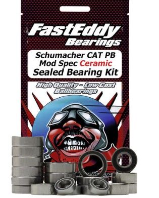 Fast Eddy Schumacher CAT PB Mod Spec Ceramic Sealed Bearing Kit