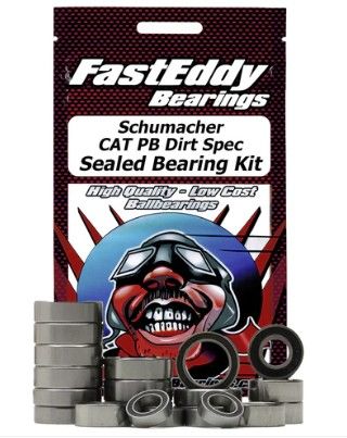 Fast Eddy Schumacher CAT PB Dirt Sealed Bearing Kit