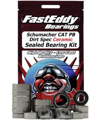 Fast Eddy Schumacher CAT PB Dirt Ceramic Sealed Bearing Kit