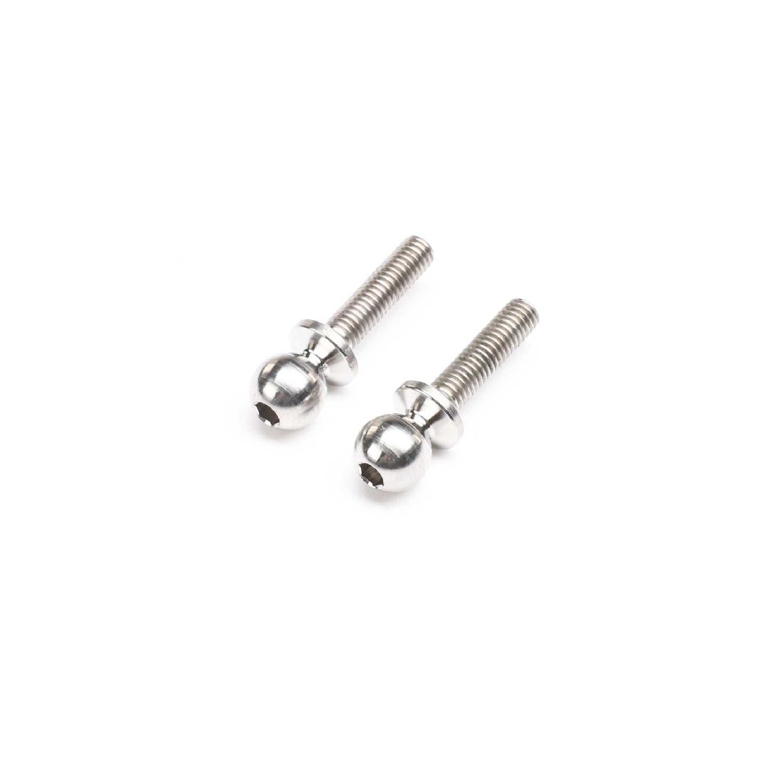 TLR Ball Stud, 5.8mm x 12mm, Titanium (2): 22X