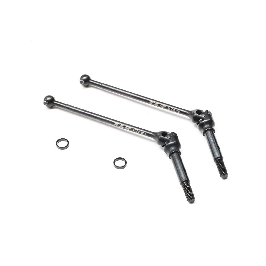 TLR Universal Driveshaft, 67mm (2): 22X