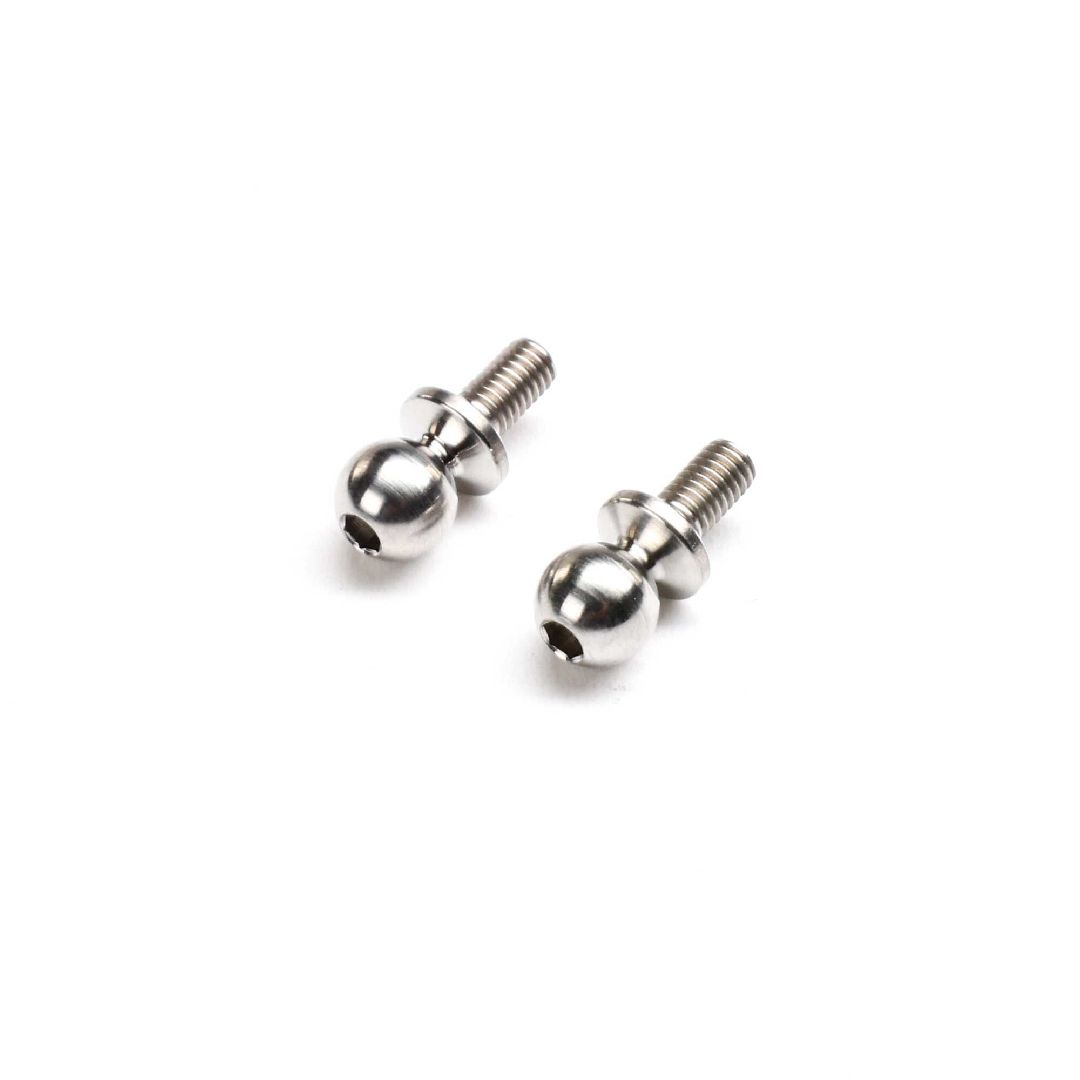 TLR Ball Stud, 5.8mm x 6mm, Titanium (2): 22X
