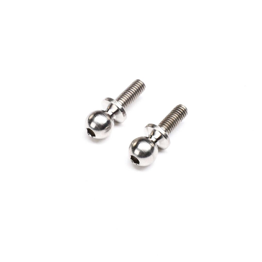 TLR Ball Stud, 5.8mm x 8mm, Titanium (2): 22X