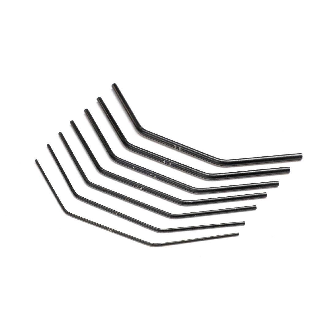 TLR Front Sway Bar Set, Evens: 22X