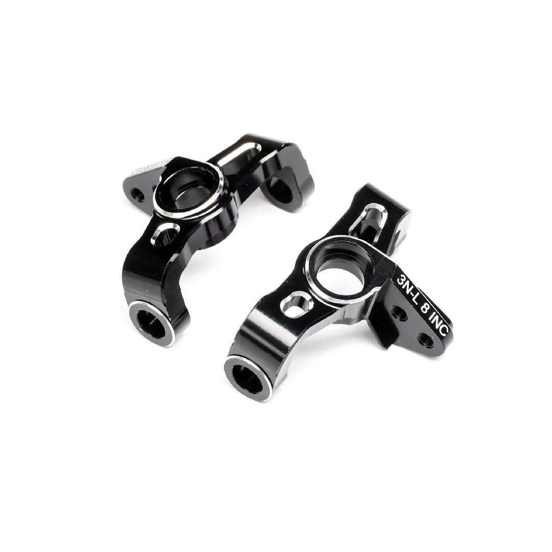 TLR Spindle, Narrow, 8 Deg Incline, Aluminum: 22X