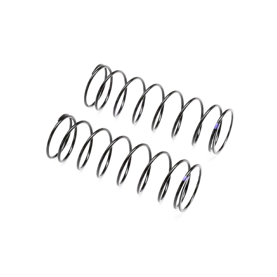 TLR Rear Springs, Purple, 2.54lb, 13mm (2)