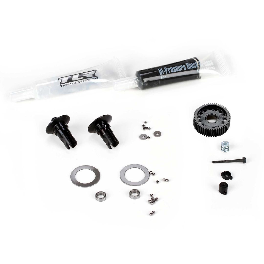 TLR Complete Ball Diff, Tungsten Balls: 22X