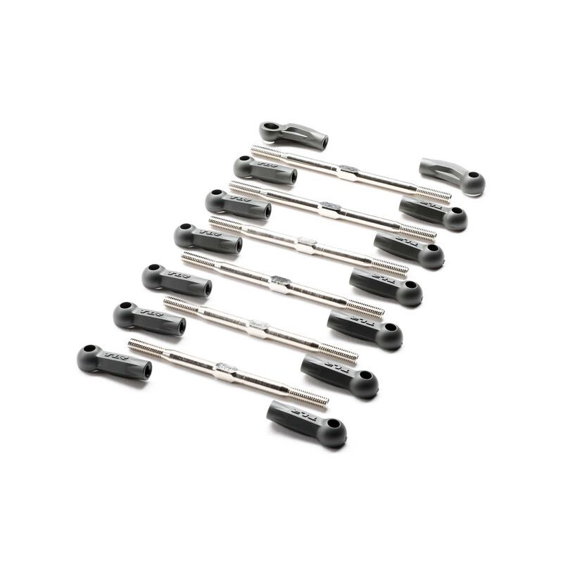TLR HD Turnbuckle Kit, Titanium: 22X-T