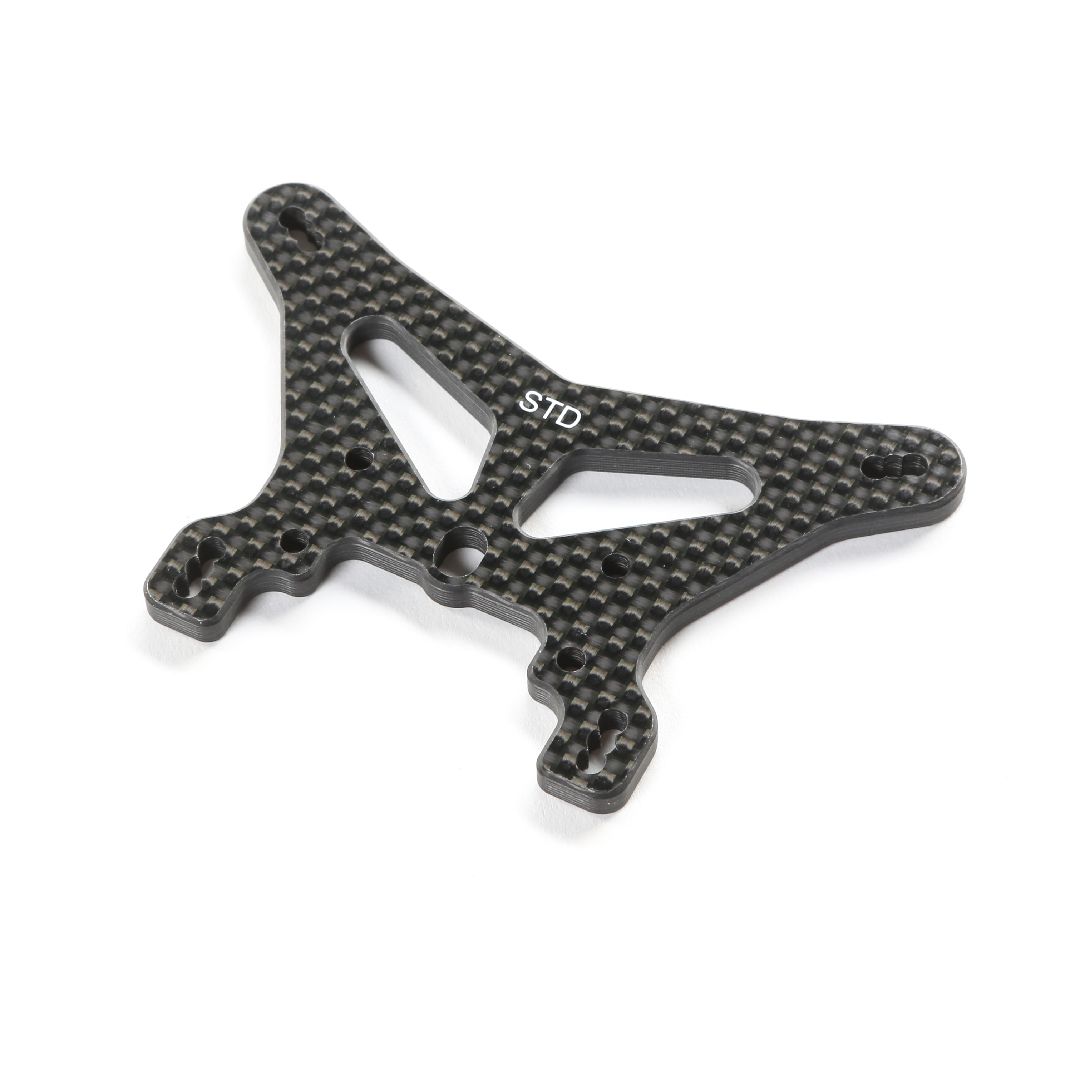 TLR Carbon Rear Shock Tower, STD: