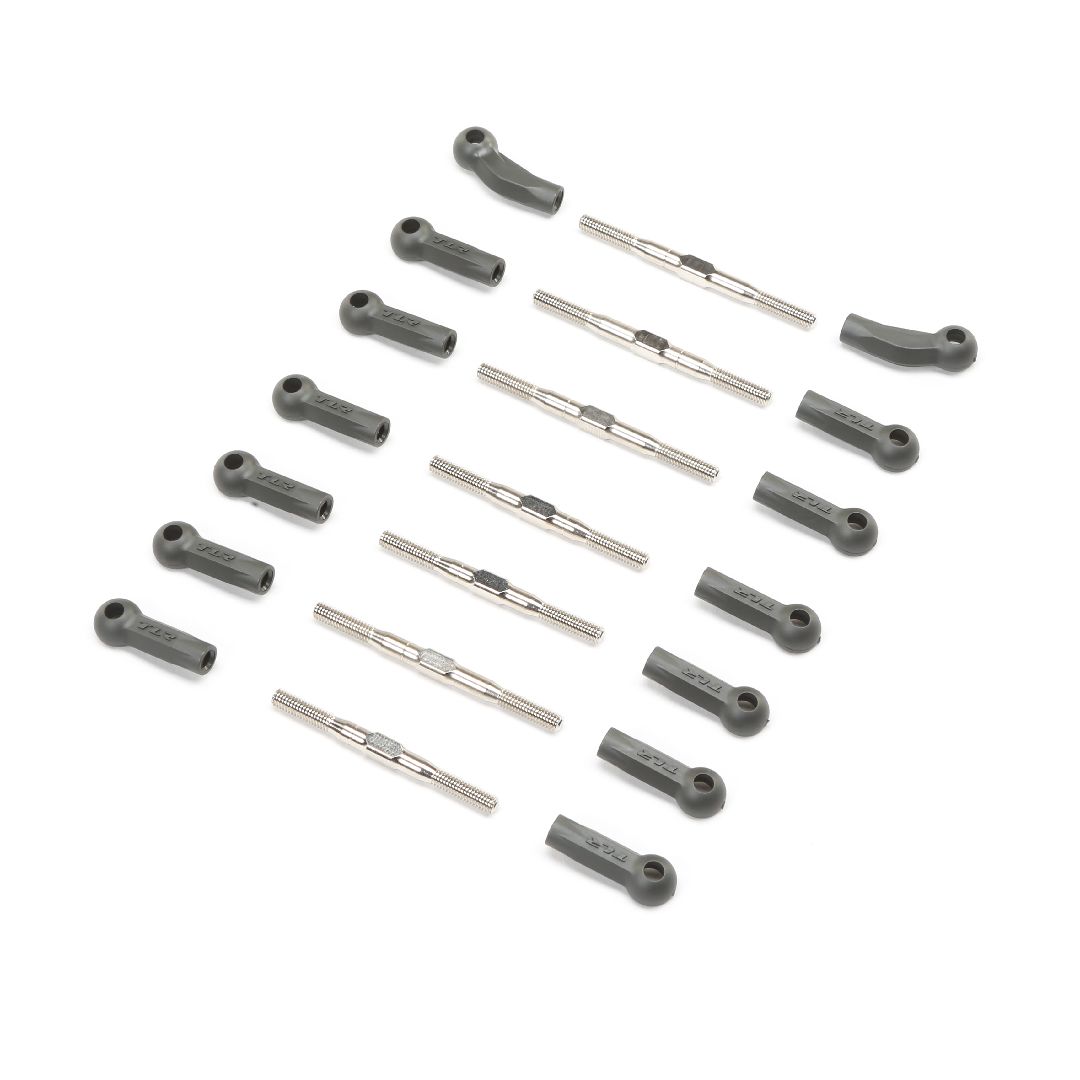 TLR HD Turnbuckle Kit: 22X-4 2.0