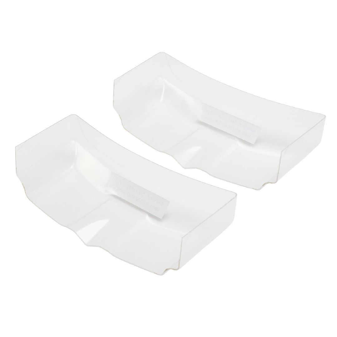 TLR 6.5 Medium Downforce Wing, Clear, Precut (2)