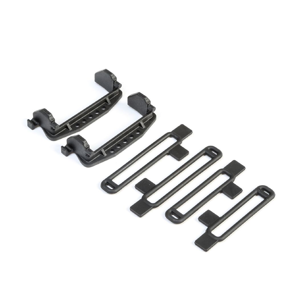 TLR Battery Mount Set: 22 5.0